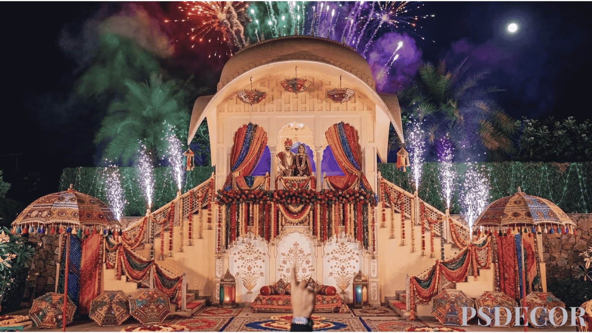 How Cultural Traditions Shape Wedding Décor in India - Rajasthani & Gujarati Weddings: Vibrance at Its Peak