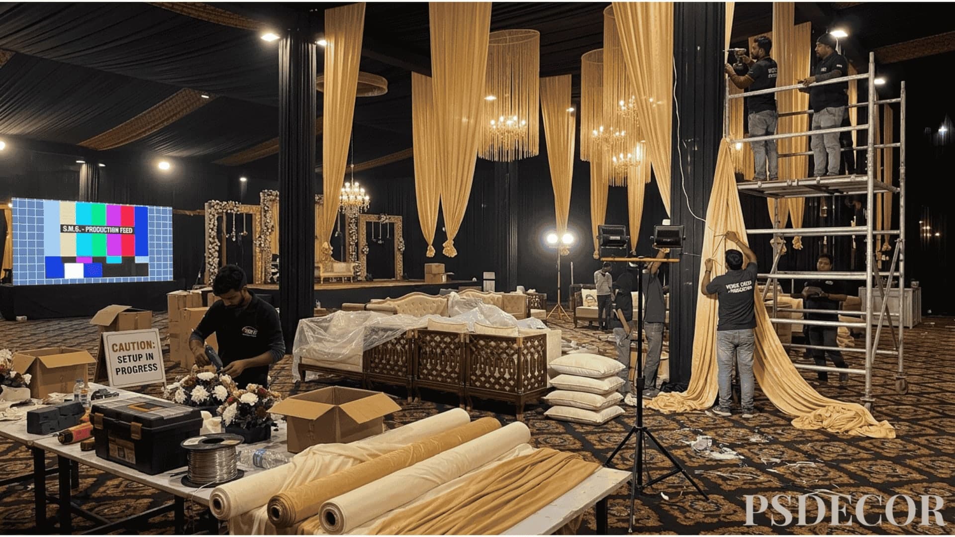 How Cultural Traditions Shape Wedding Décor in India - How PS Decor Transforms Traditions into Luxury Experiences