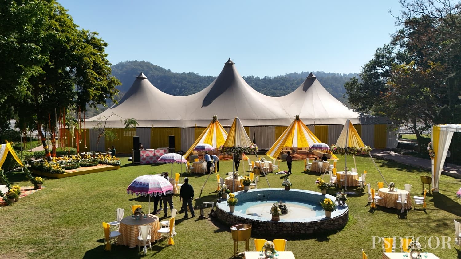 Dhela Wedding Packages with Prices & Photos – Plan Your Dream Corbett Celebration - 1. The Whispering Woods Package (₹40 Lakhs – ₹65 Lakhs)