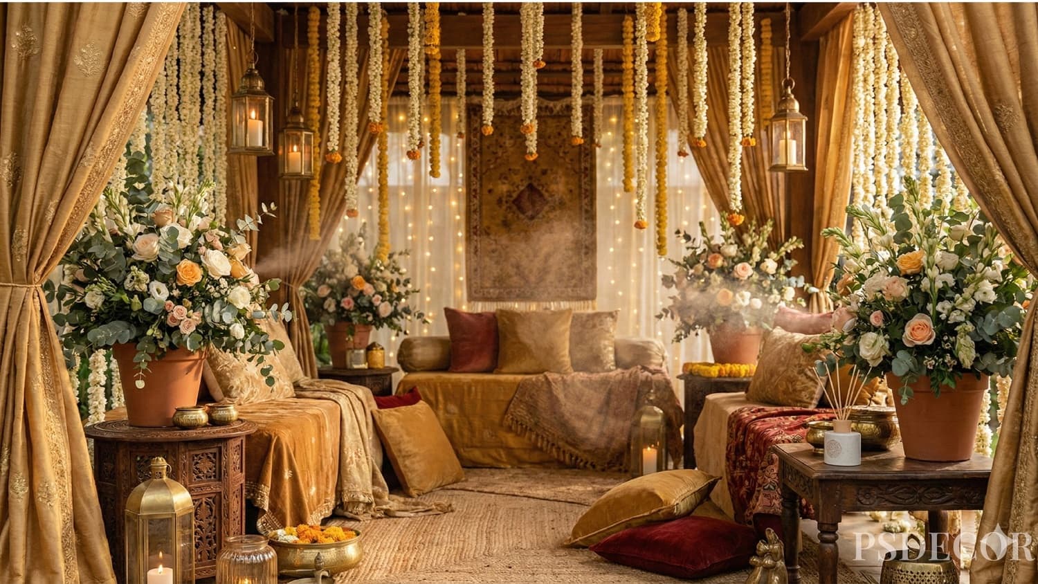 2026 Wedding Guest Experience Trends: Luxury Hampers, Smart Invites & More - 6. Sensory & Immersive Décor Experiences