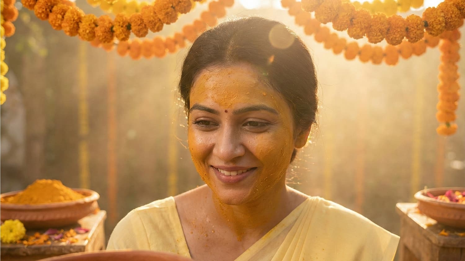 Instagram Reels: The Biggest Wedding Trends Every 2026 Bride Is Following - 5. Soft-Cinematic Haldi Moments