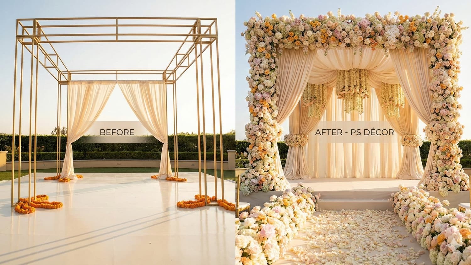 Instagram Reels: The Biggest Wedding Trends Every 2026 Bride Is Following - 10. Real-Time Décor Transformation Reels