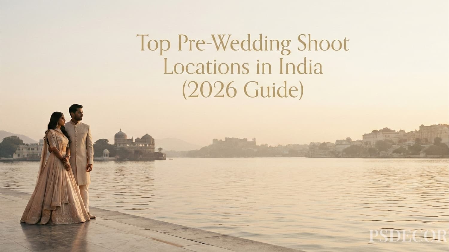 Top Pre-Wedding Shoot Locations in India (2026 Guide) — Effortless & Luxurious - Wedding decoration by PS Decor in India