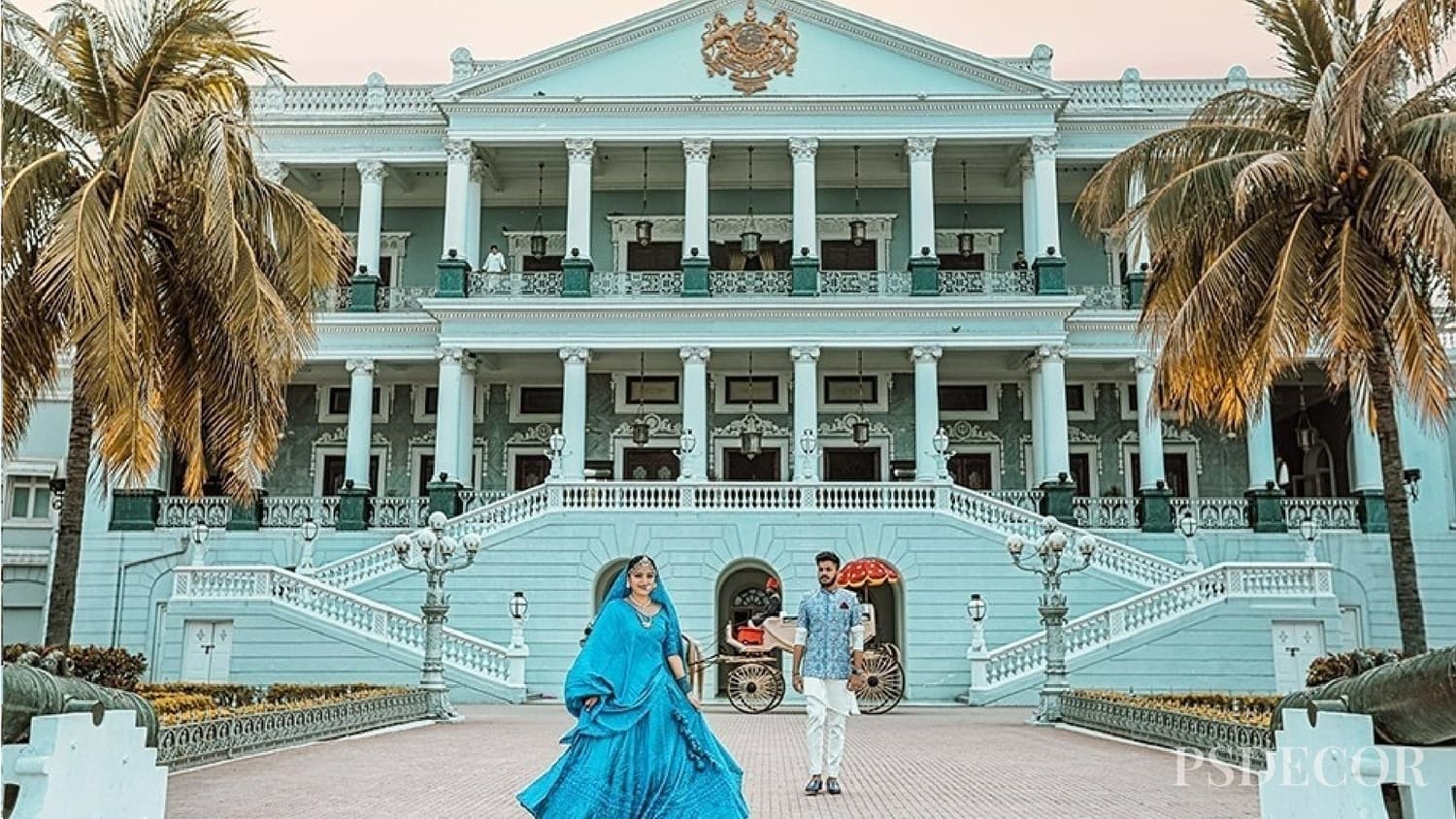 Top Pre-Wedding Shoot Locations in India (2026 Guide) — Effortless & Luxurious - 10. Hyderabad Palaces - Nizami Grandeur
