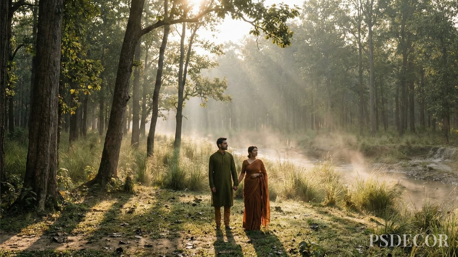 Top Pre-Wedding Shoot Locations in India (2026 Guide) — Effortless & Luxurious - 4. Jim Corbett - Forest Mystique & Wilderness Luxury