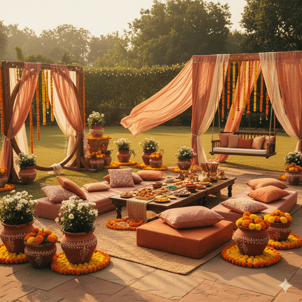 2026 Colour Palette Guide: Trending Wedding Colours You Must Try - 4. Terracotta Rose + Cinnamon Blush