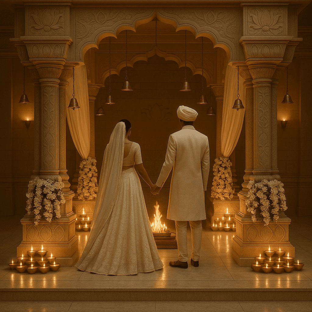 Viral Wedding Aesthetics 2026: What Every Bride Is Saving on Pinterest - 6. Ivory Weddings - The New Symbol of Pure Luxury