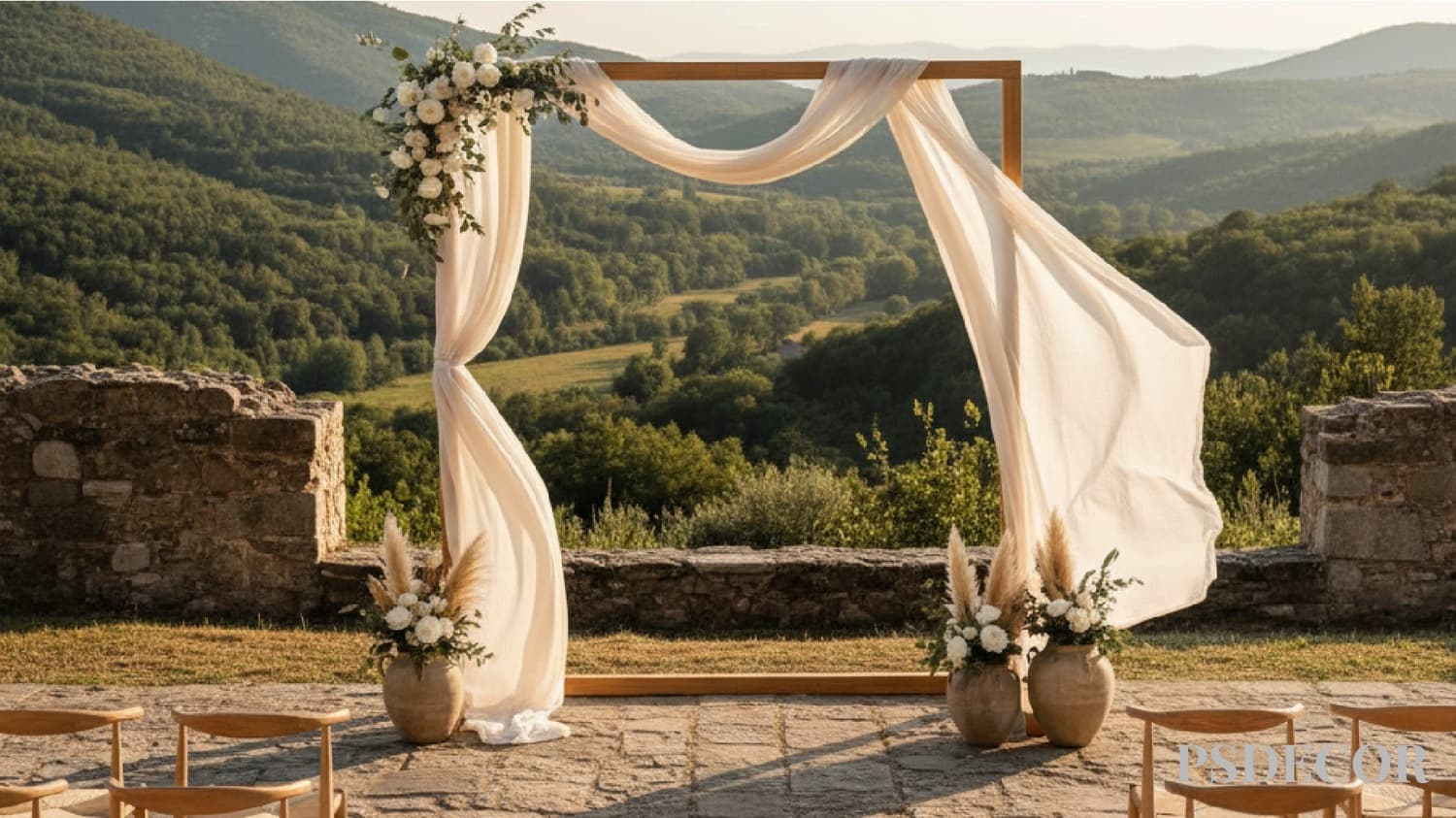 Most Loved Minimalist Wedding Decor Ideas for 2026 Couples - 7. Open-Air & Destination Minimalism