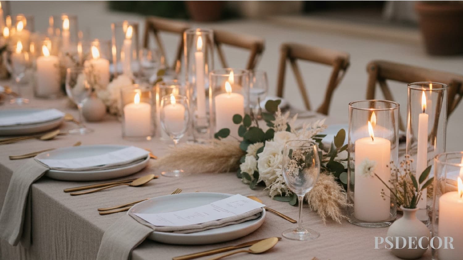 Most Loved Minimalist Wedding Decor Ideas for 2026 Couples - 6. Intentional Table Styling Over Heavy Centerpieces
