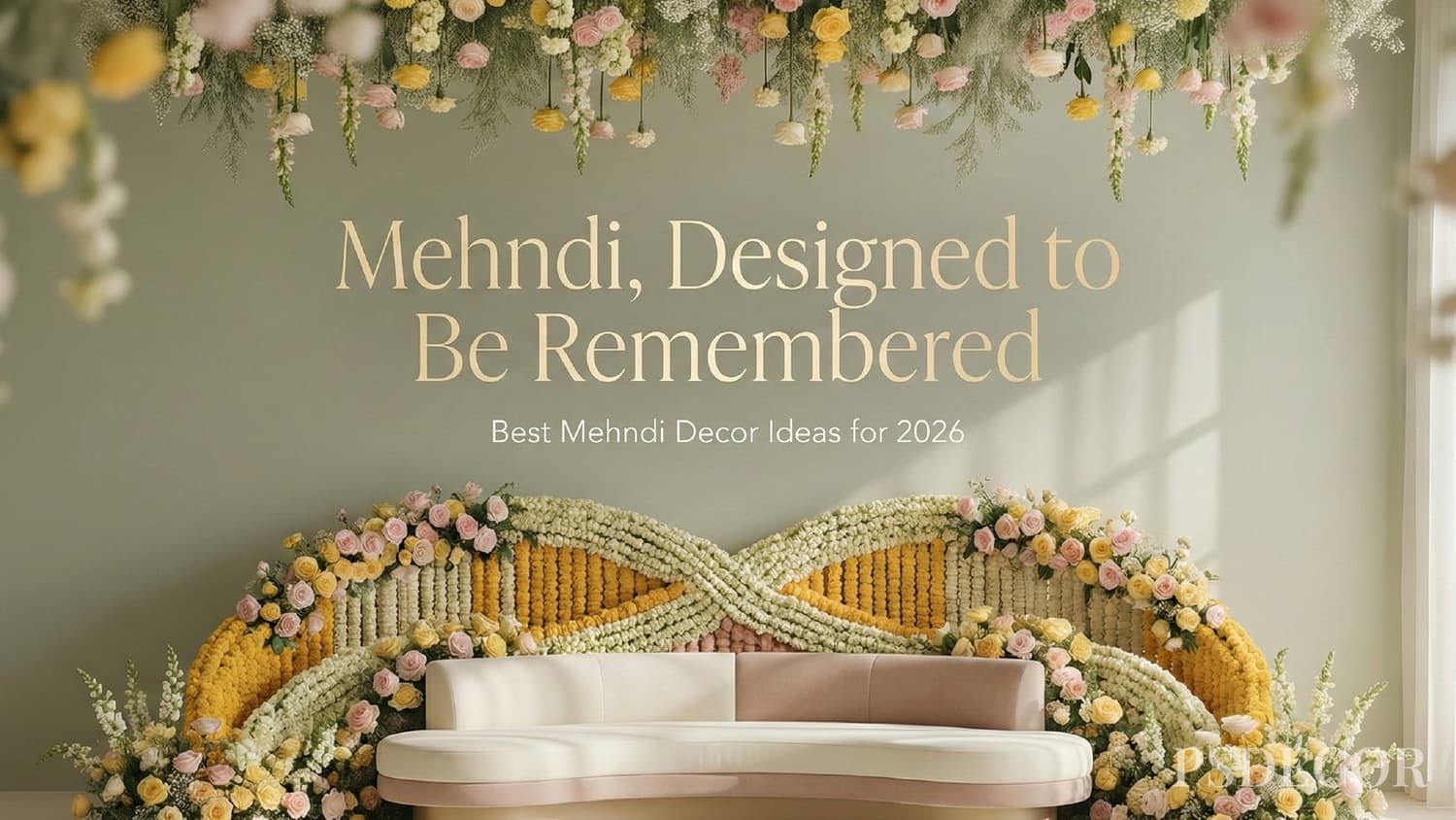 Best Mehndi Decor Ideas for 2026 That Look Grand in Photos