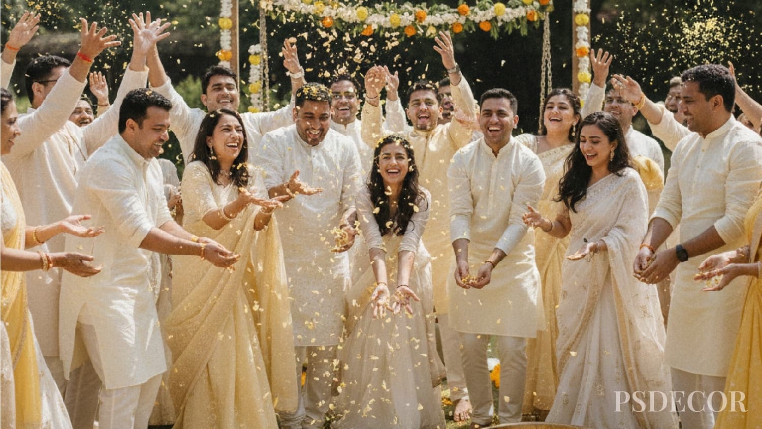 2026 Haldi Decor Trends: Fresh, Vibrant & Totally Instagrammable - 8. Interactive Decor Elements