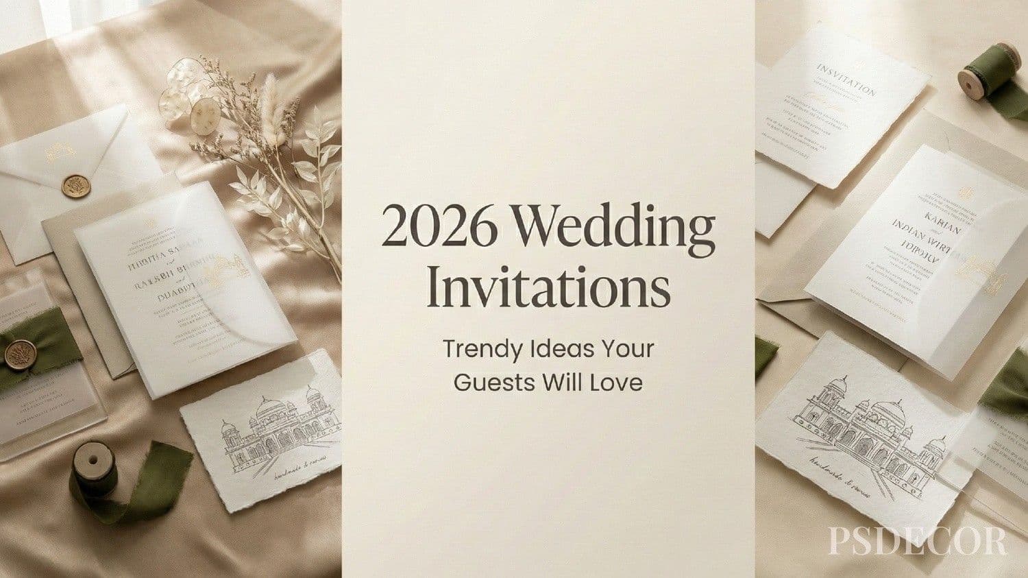 Latest 2026 Wedding Invitation Ideas Your Guests Will Love