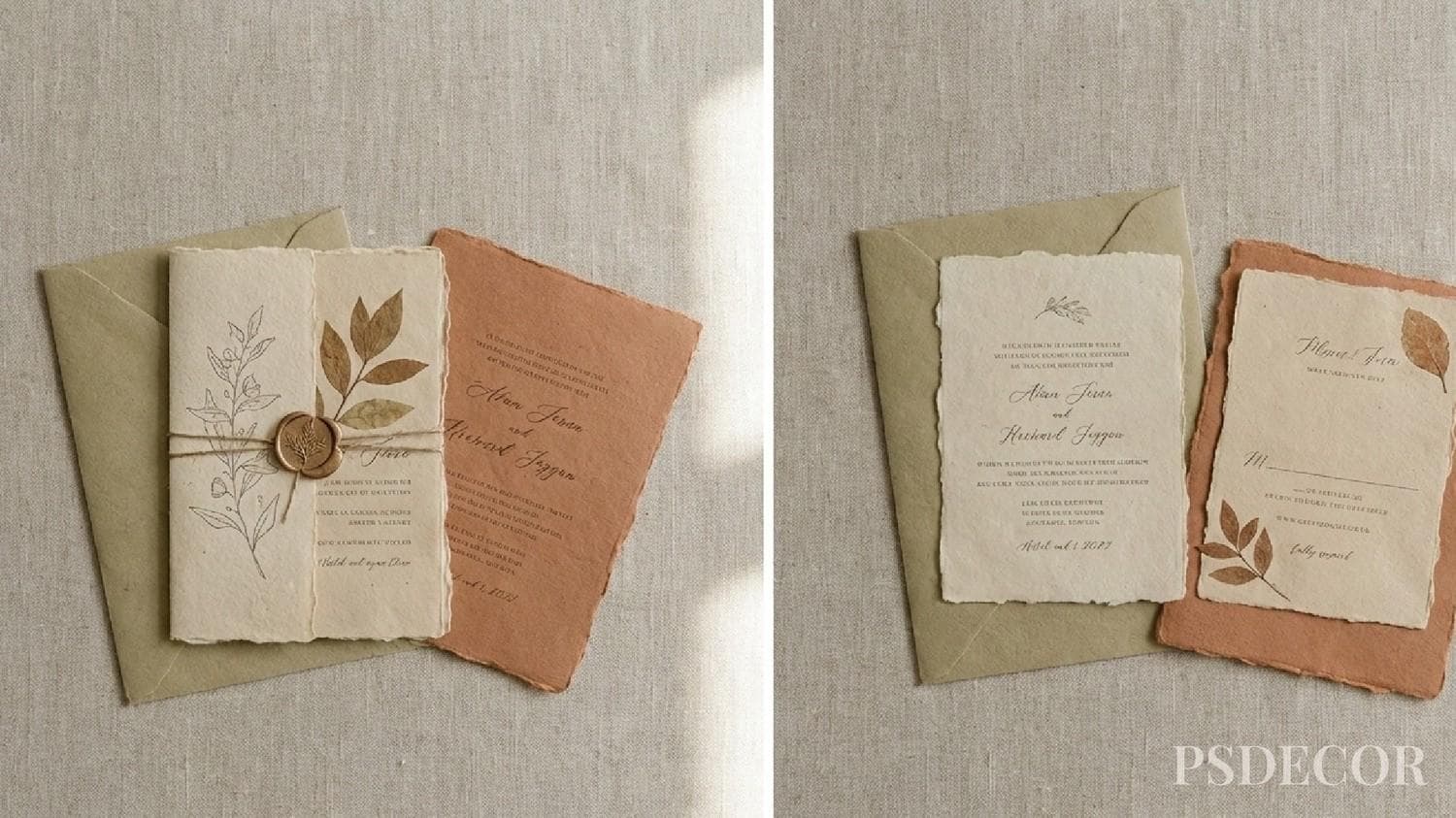 Latest 2026 Wedding Invitation Ideas Your Guests Will Love - 3. Sustainable & Eco-Luxury Invitations