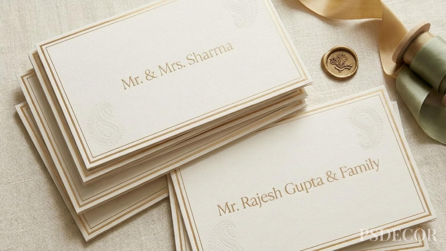 Latest 2026 Wedding Invitation Ideas Your Guests Will Love - 10. Guest-Specific Personalised Invitations