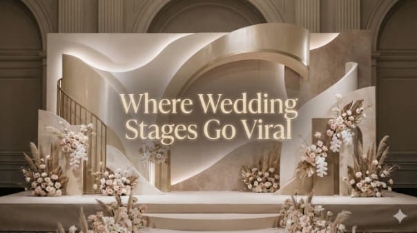 2026 Wedding Stage Designs That Are Breaking the Internet