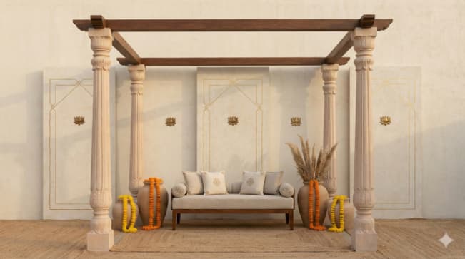 2026 Wedding Stage Designs That Are Breaking the Internet - 9. Cultural Minimalism