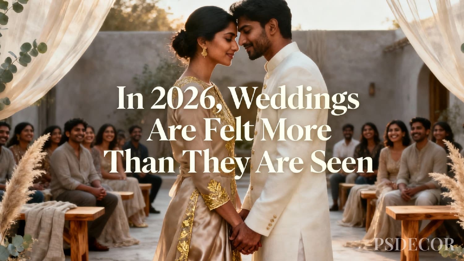 Why 2026 Weddings Are Less About Décor and More About Meaningful Experiences