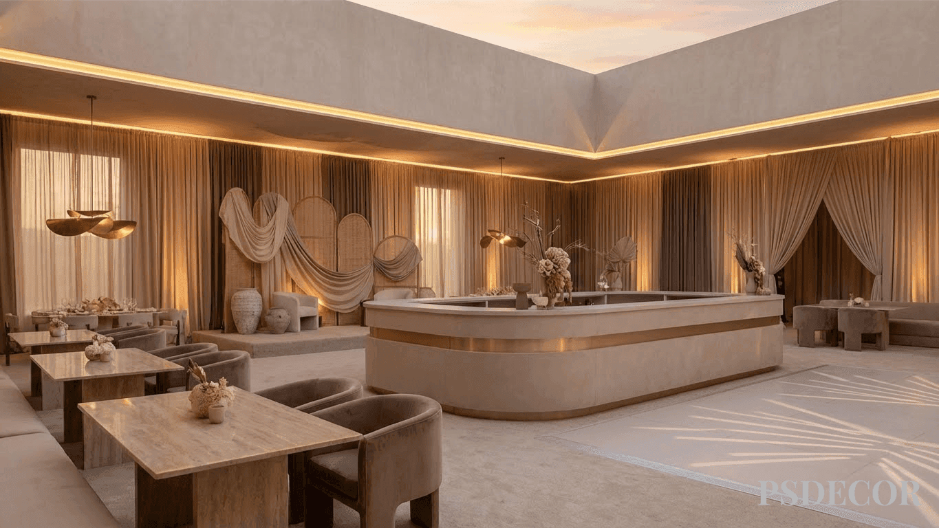 Wedding Color Trends 2026: Elegant Palettes Defining Modern Celebrations - 3. Champagne, Taupe & Warm Neutrals