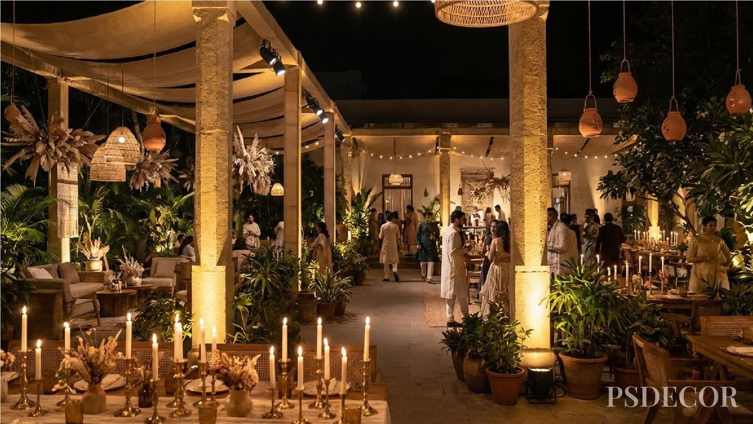 Eco Is the New Opulence: How Sustainable Wedding Décor Became the Ultimate Luxury in 2026 - 5. Conscious Lighting and Spatial Flow