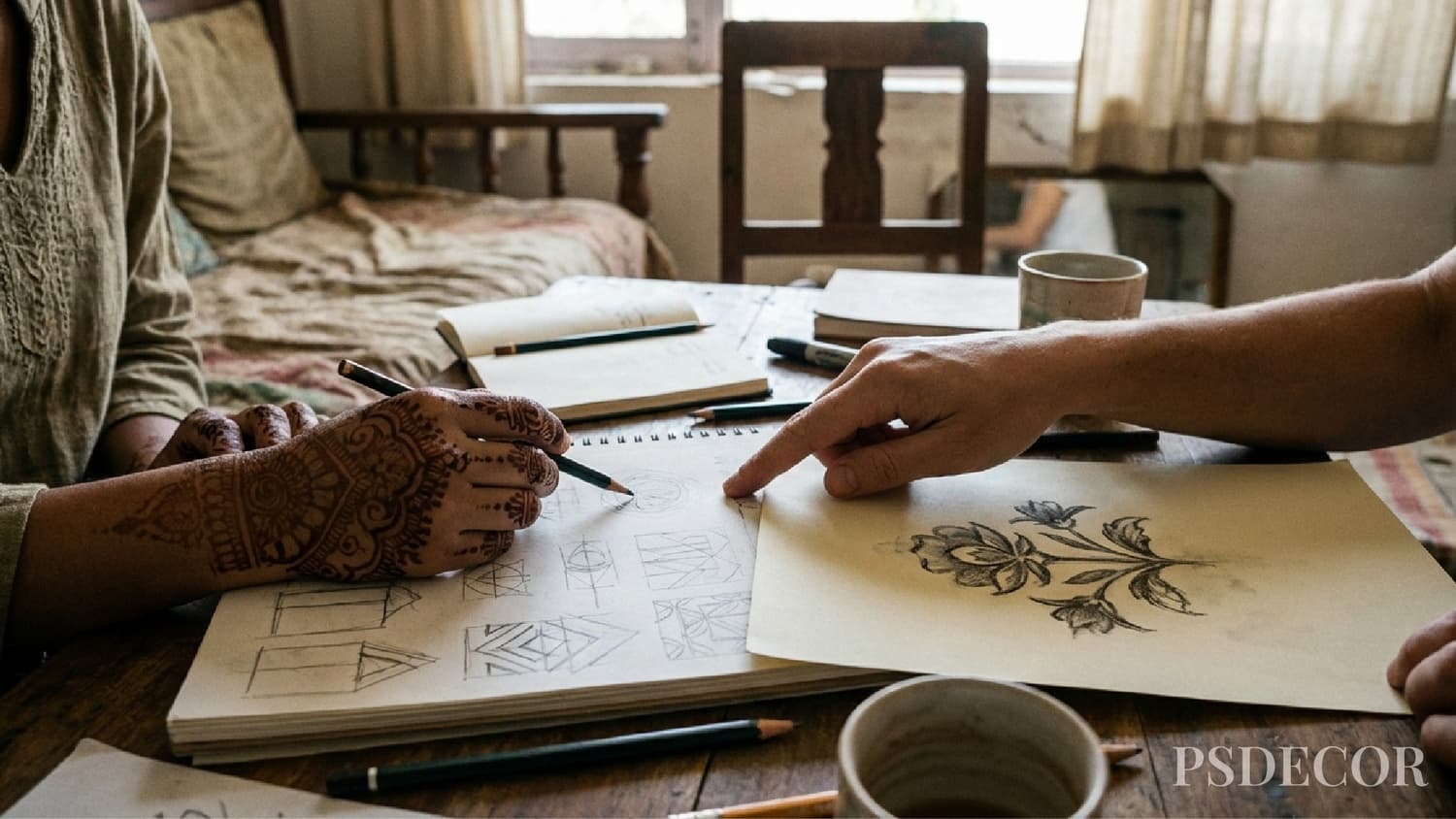 Mehendi That Reads Like a Diary: From Decorative Motifs to Personal Symbolism - Partner-Led Mehendi Design Collaborations