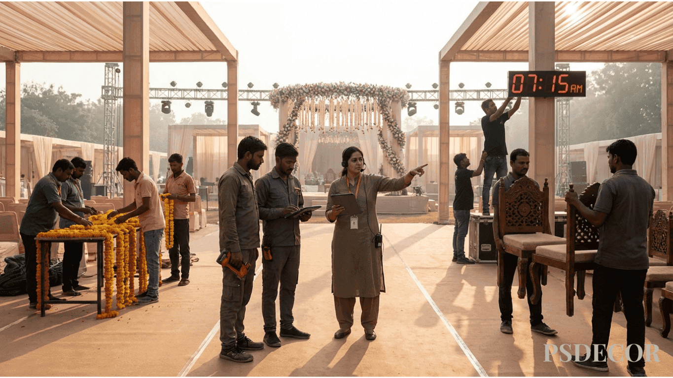 What Couples Truly Gain When They Hire PS Decor as Their Wedding Planners - 4. One Point of Accountability for All Vendors