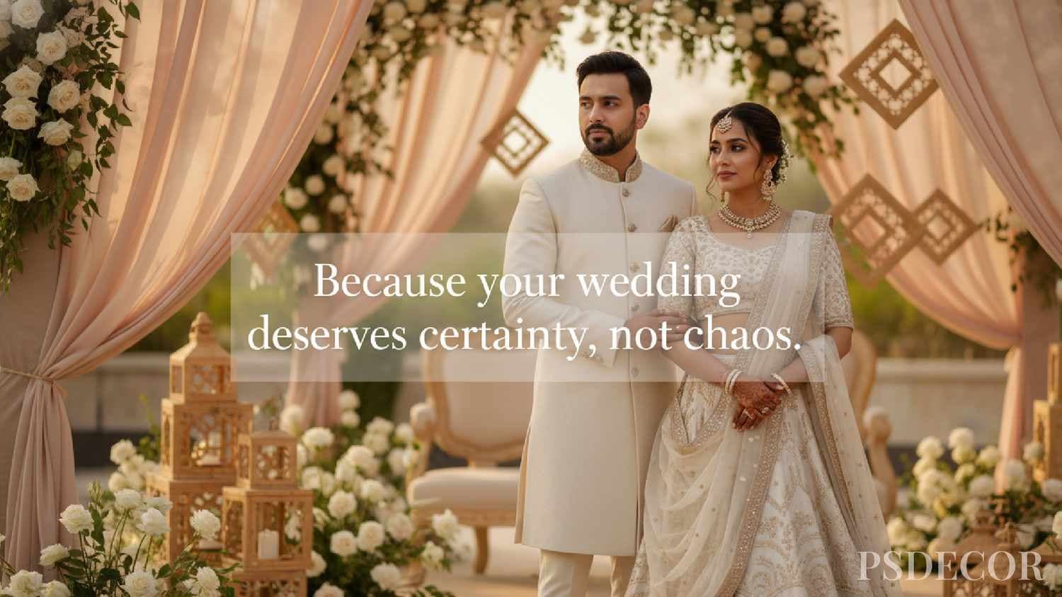 Why PS Decor Is Trusted by Wedding Couples - Wedding decoration by PS Decor in India