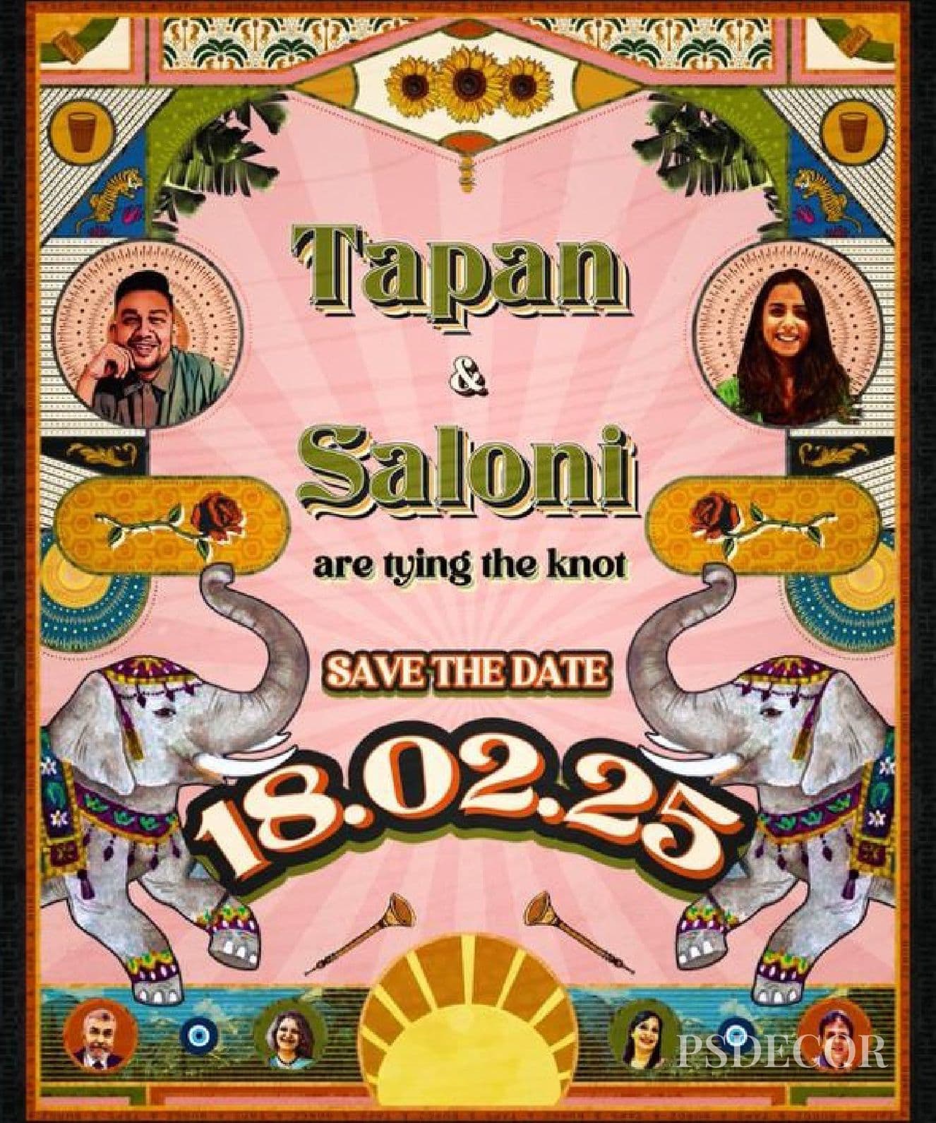 Wedding Stationery: Curated with Intention by PS Decor - Save the Date