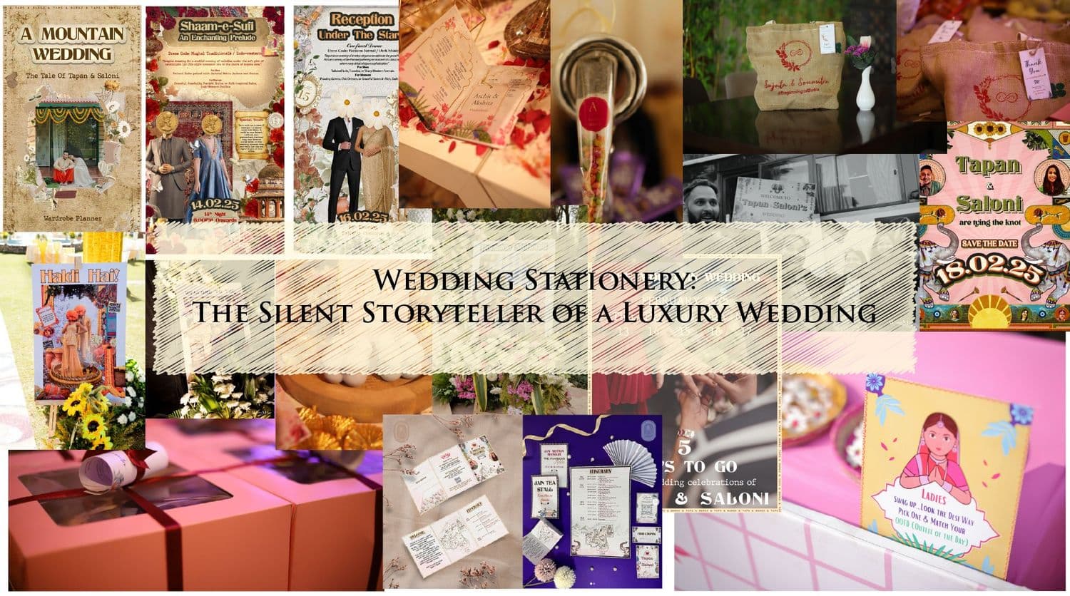 Wedding Stationery: Curated with Intention by PS Decor - Wedding decoration by PS Decor in India