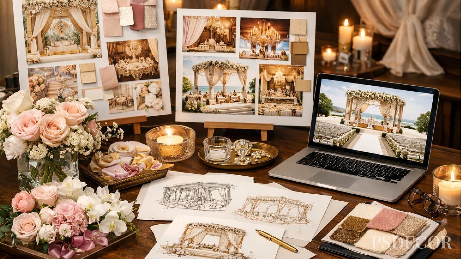 Modern Mandap, Main Character Energy: Minimal, Regal & Photogenic Trends NRIs Are Loving in India - How PS Decor Makes Modern Mandaps Feel Seamless for NRIs