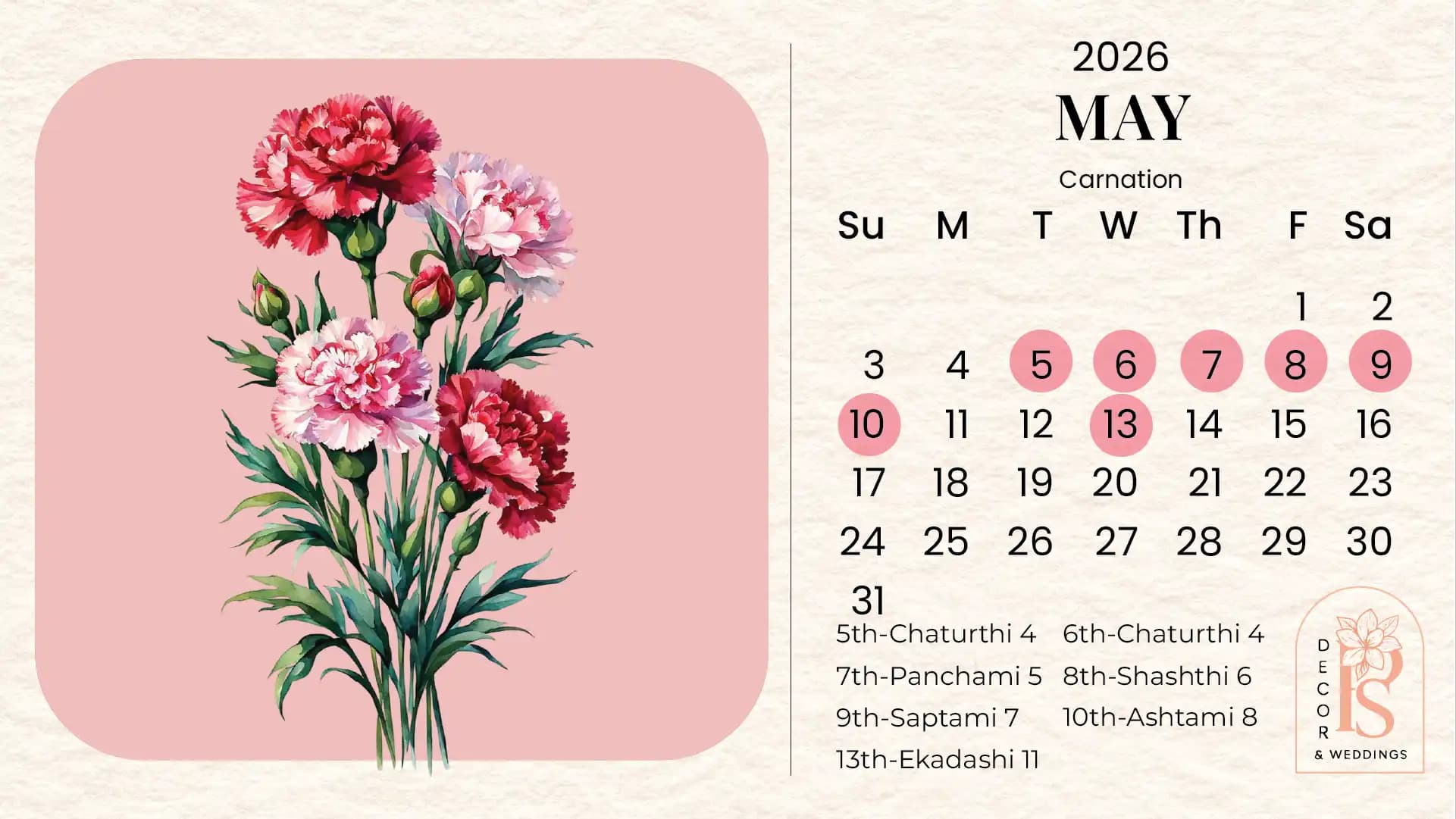 Shubh Vivah Muhurat 2026–27: Auspicious Wedding Dates According to Sanatan Jyotish & Panchang - May 2026 – Jyeshtha Krishna