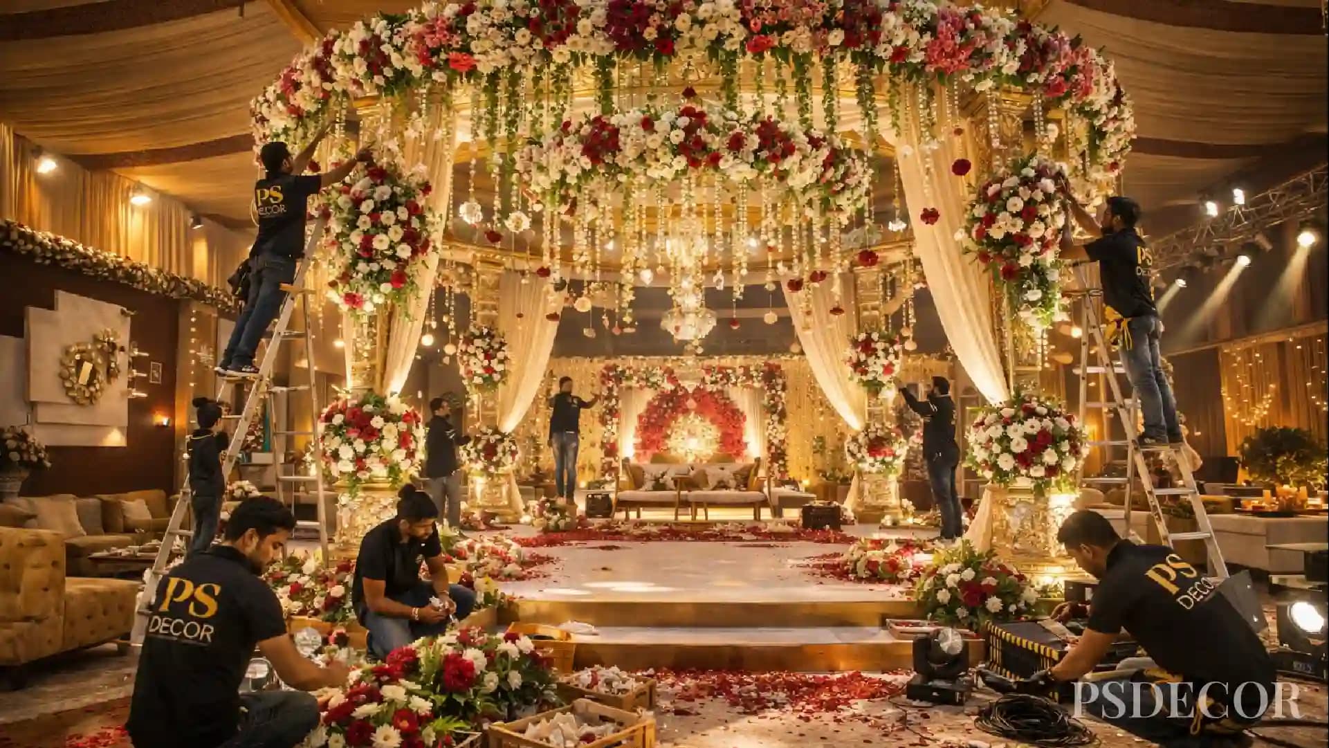 Smart Wedding Venue Booking Guide for Couples in India - How PS Décor Transforms Any Venue into a Cinematic Wedding Experience