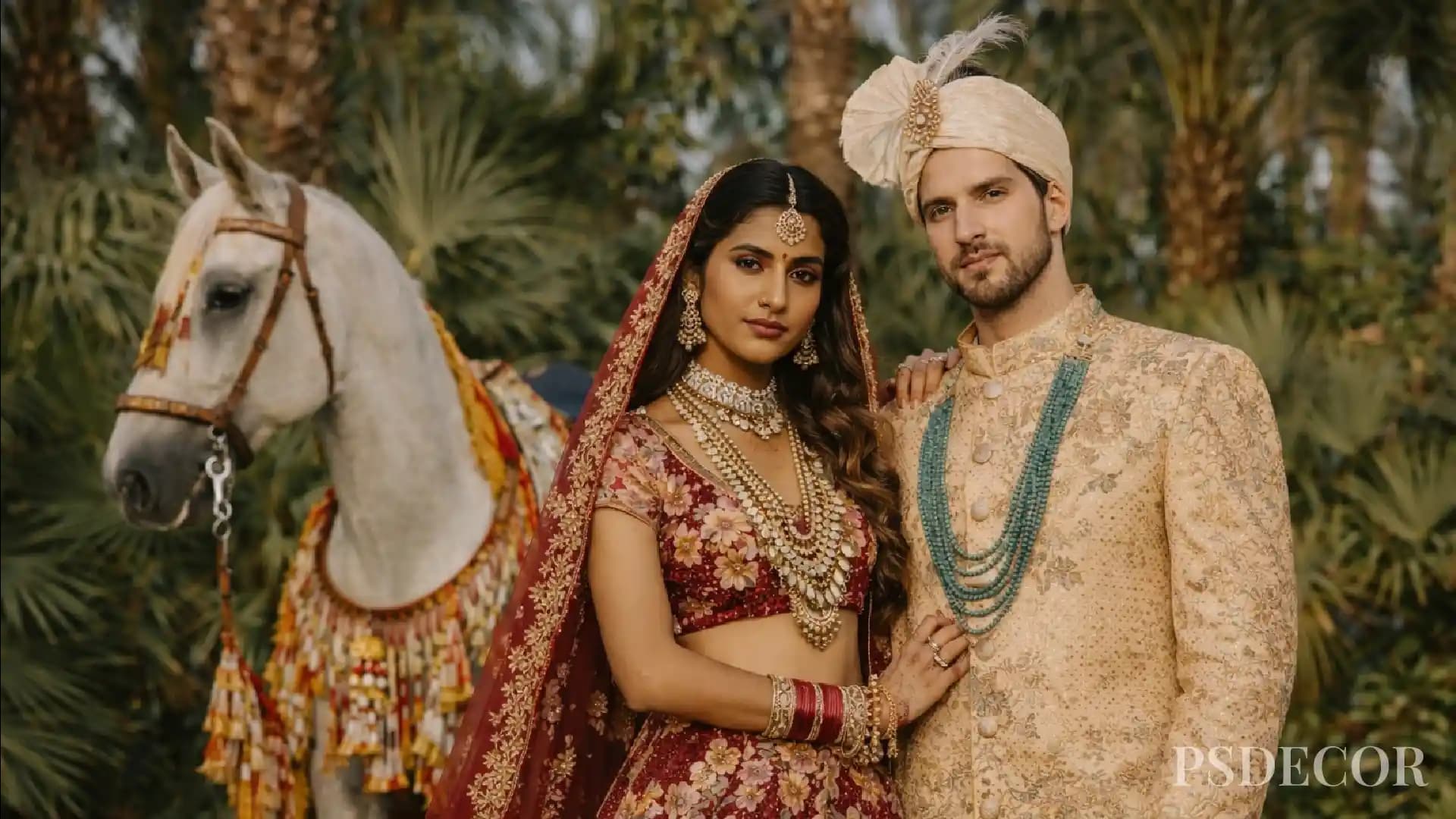 Draped in Dynasty: The Art, Legacy & Modern Reinvention of Marwari Wedding Bride & Groom Styling - The Marwari Aesthetic: A Language of Prosperity and Power