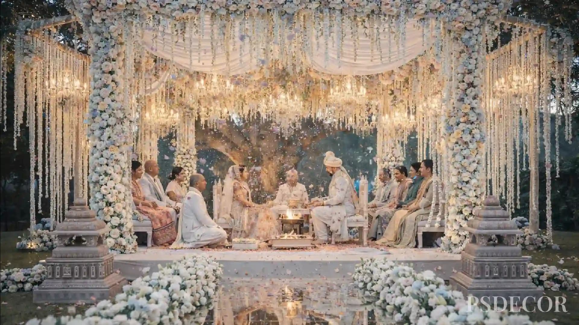 Draped in Dynasty: The Art, Legacy & Modern Reinvention of Marwari Wedding Bride & Groom Styling - Crafting the Extraordinary: How PS Décor Elevates the Experience