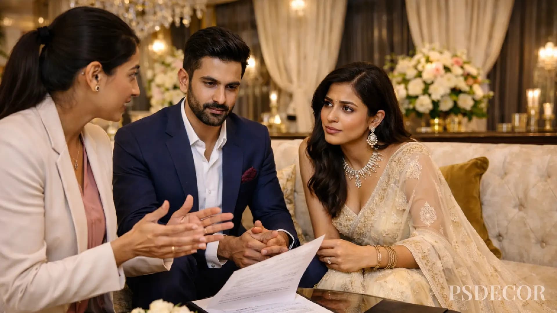 The Ultimate Wedding Venue Contract Checklist Every Indian Couple Needs - How PS Décor Transforms Contracts into Seamless Experiences