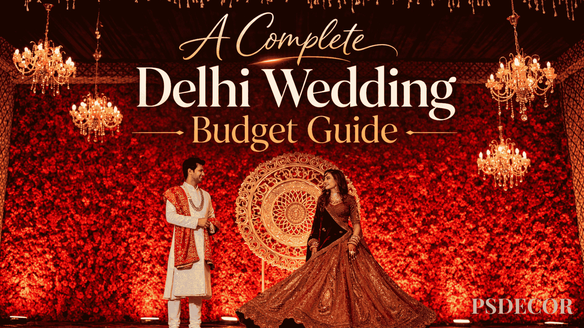 A Complete Wedding Budget Guide from the Best Wedding Planner in Delhi - Wedding decoration by PS Decor in India