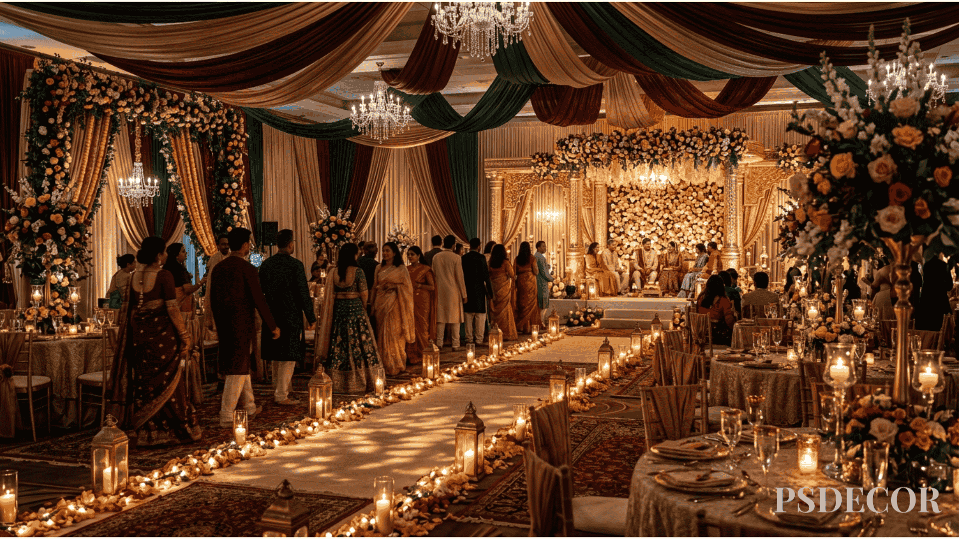 10 Avant-Garde Wedding Décor Themes That Redefine Celebration - 10. The Sensory Immersion Experience