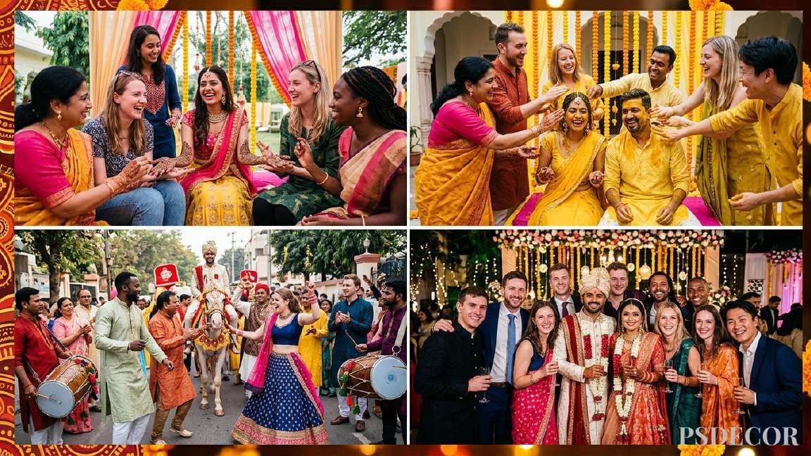 Foreign Couples Getting Married in India? Here's PS Decor's Step-by-Step Guide - Why India is the Ultimate Wedding Destination for Foreign Couples
