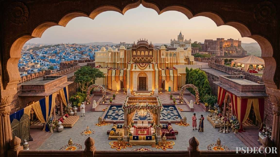 Foreign Couples Getting Married in India? Here's PS Decor's Step-by-Step Guide - Step 2: Venue Selection Tailored to Your Story
