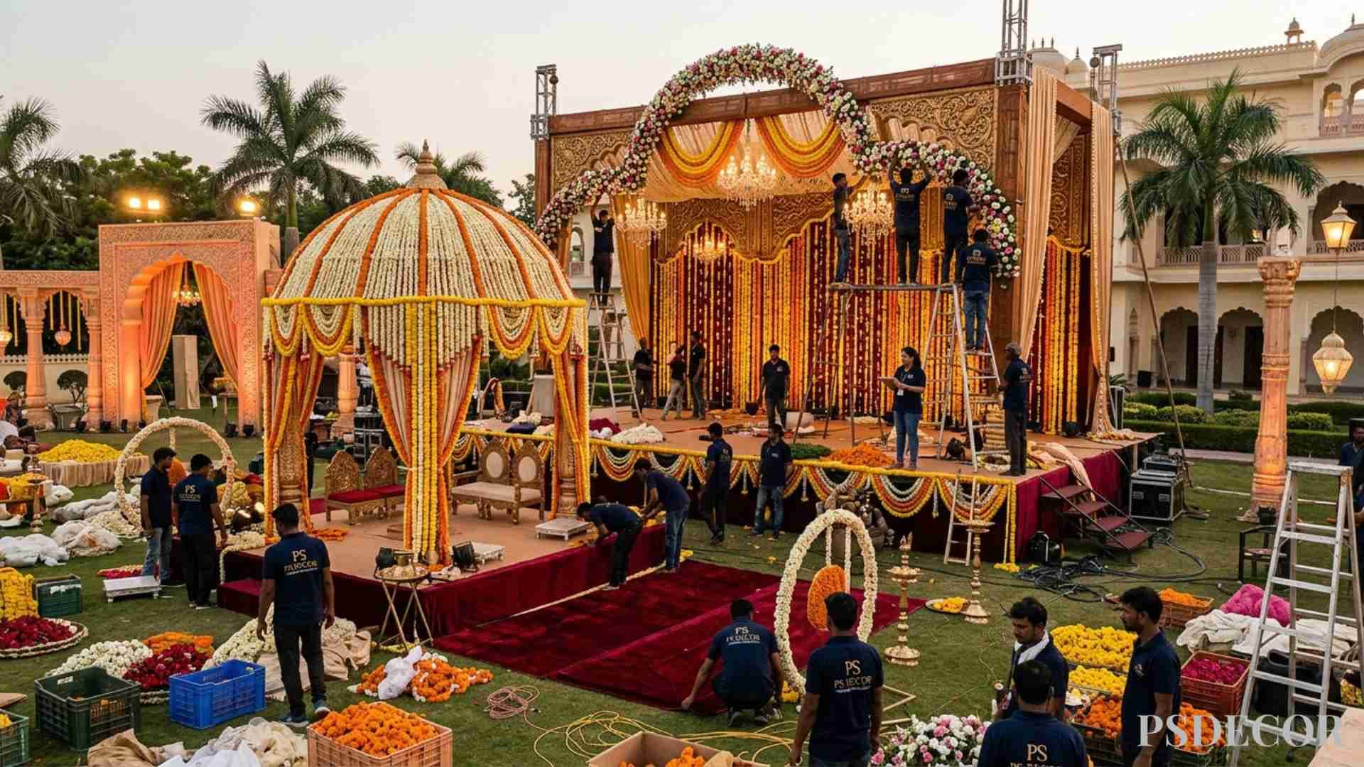 Why Foreign Couples Love Indian Weddings – Insights from PS Décor - Why Planning From Abroad Feels Overwhelming