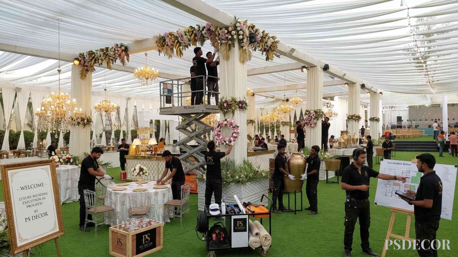 PS Decor's Complete Guide to Booking Wedding Venues in India from Abroad - How PS Decor Simplifies the Entire Process