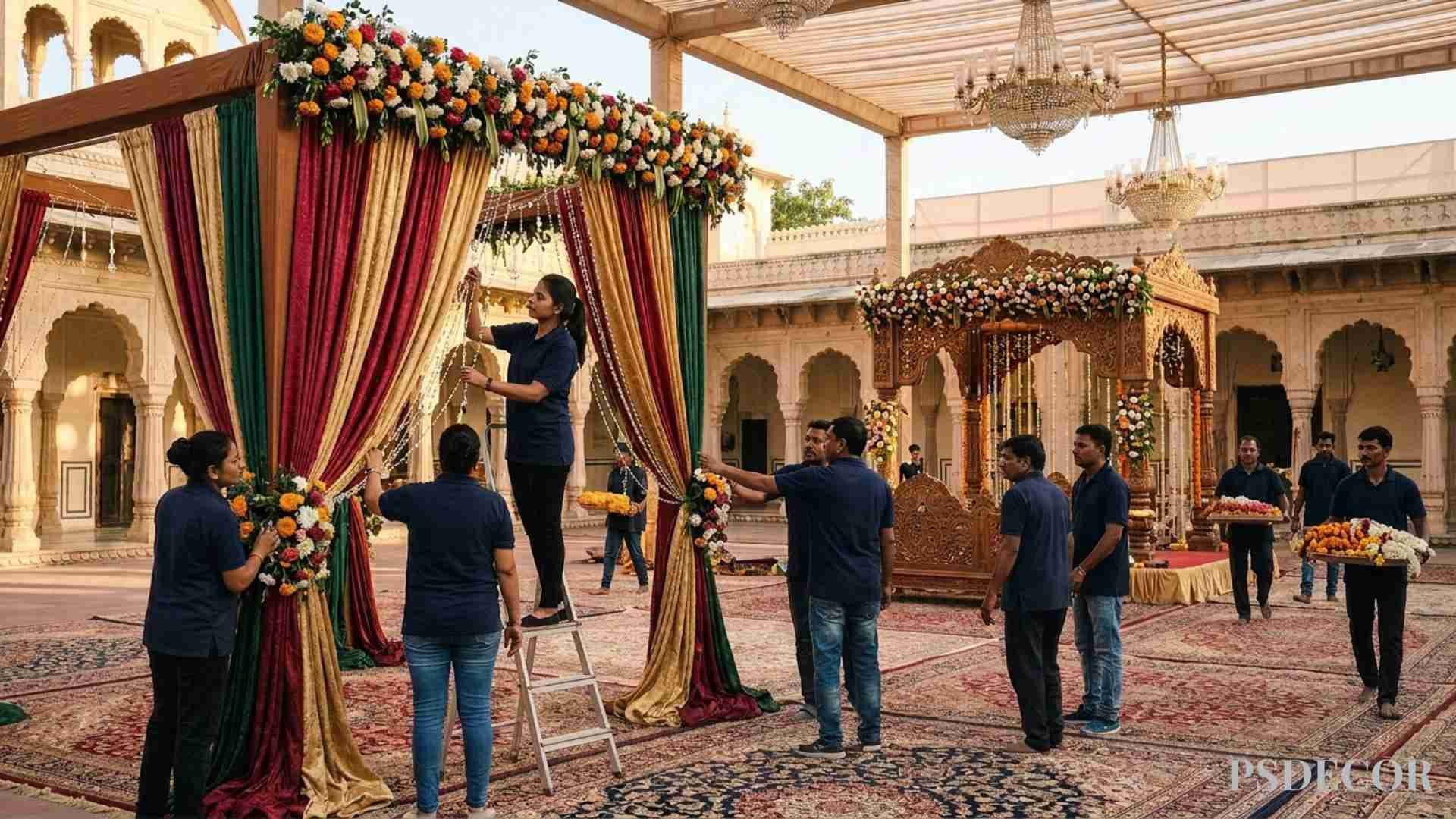 NRI Wedding Logistics Made Easy with PS Décor - PS Decor: The Bridge Between Your Vision and Reality