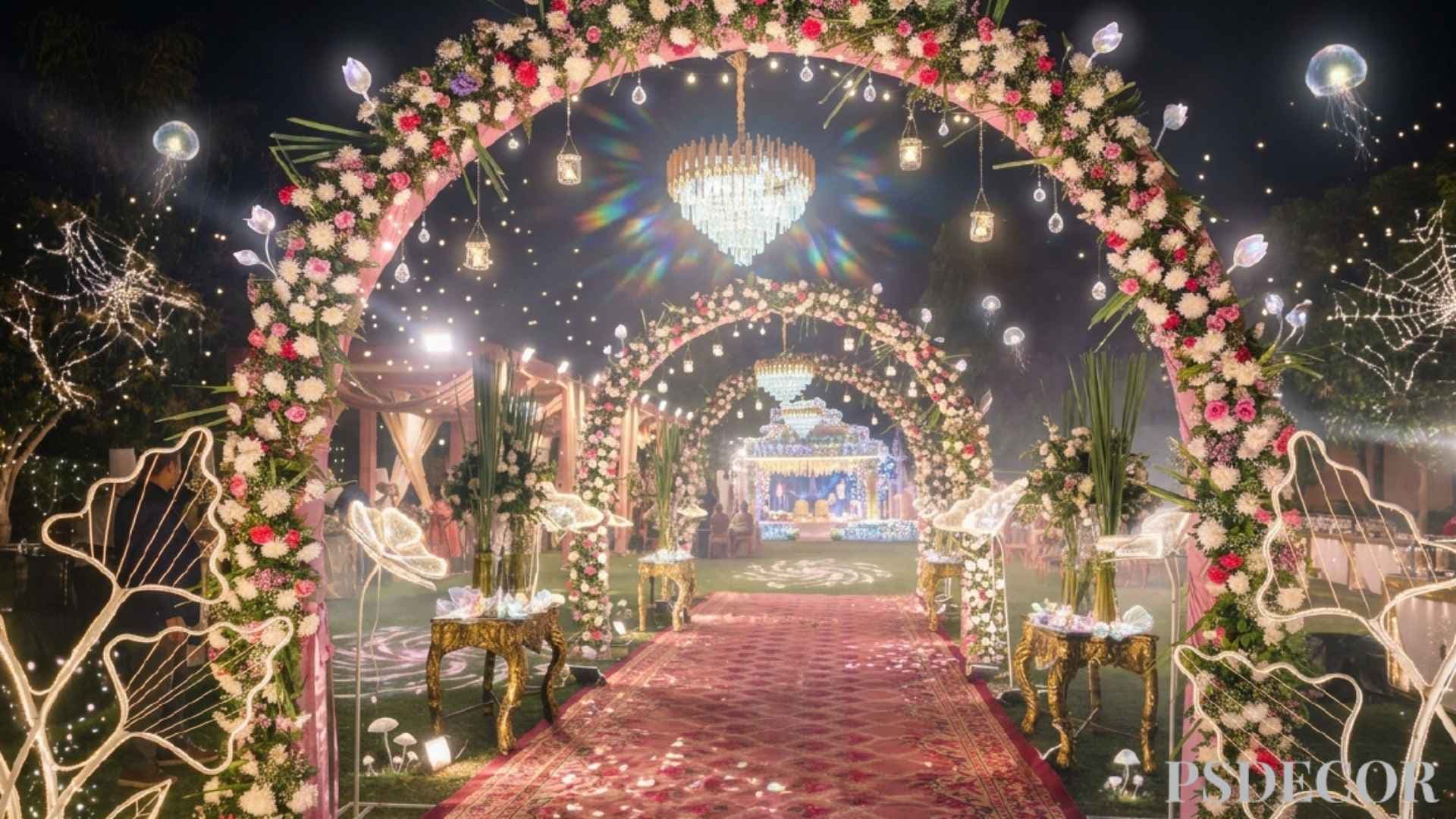 PS Decor Reveals: Most Popular Indian Wedding Themes for NRI Clients - Modern Minimal Luxe: Understated Yet Unforgettable