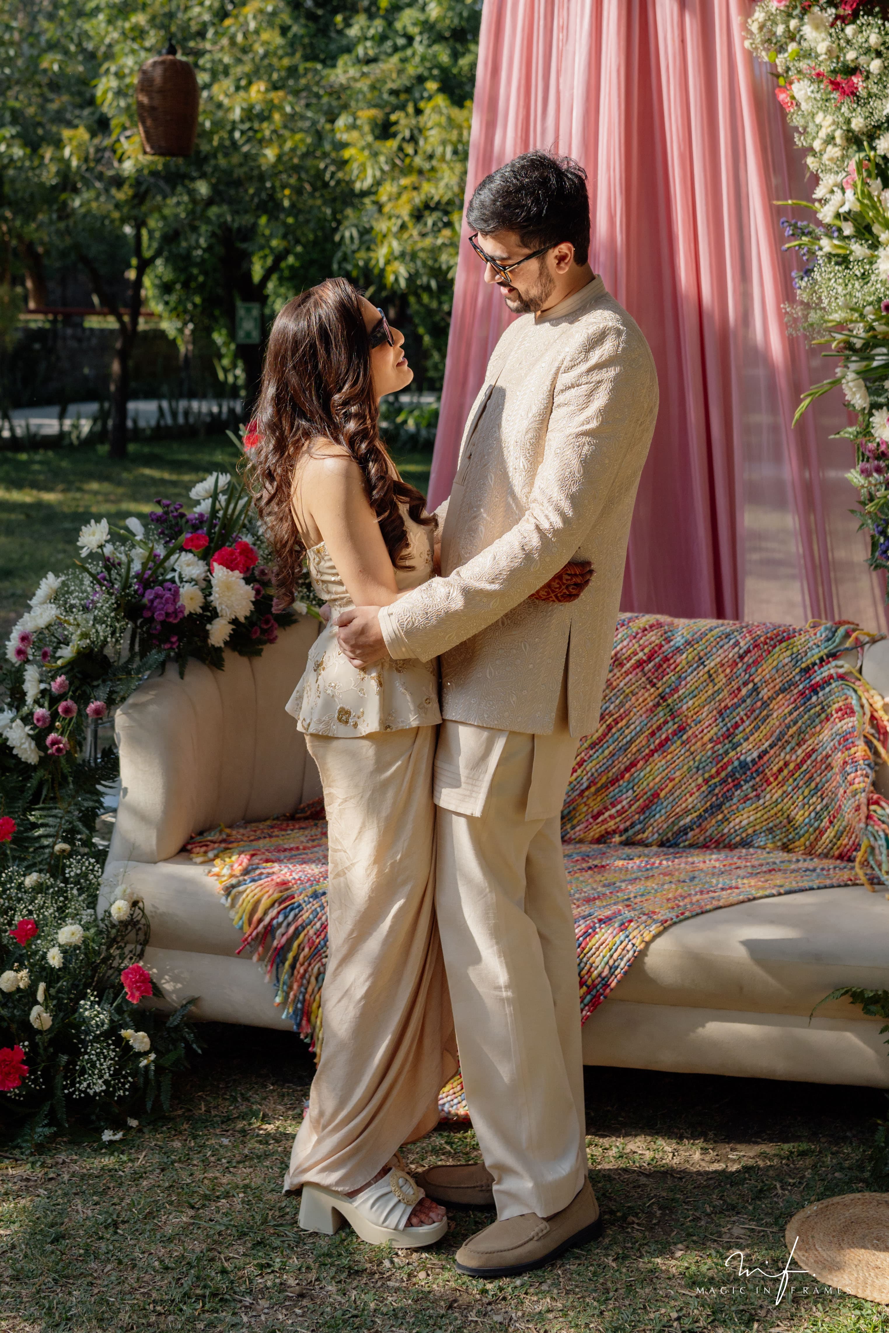 Mehak & Rohit's Pastel Floral Dream Wedding - Wedding gallery image 2
