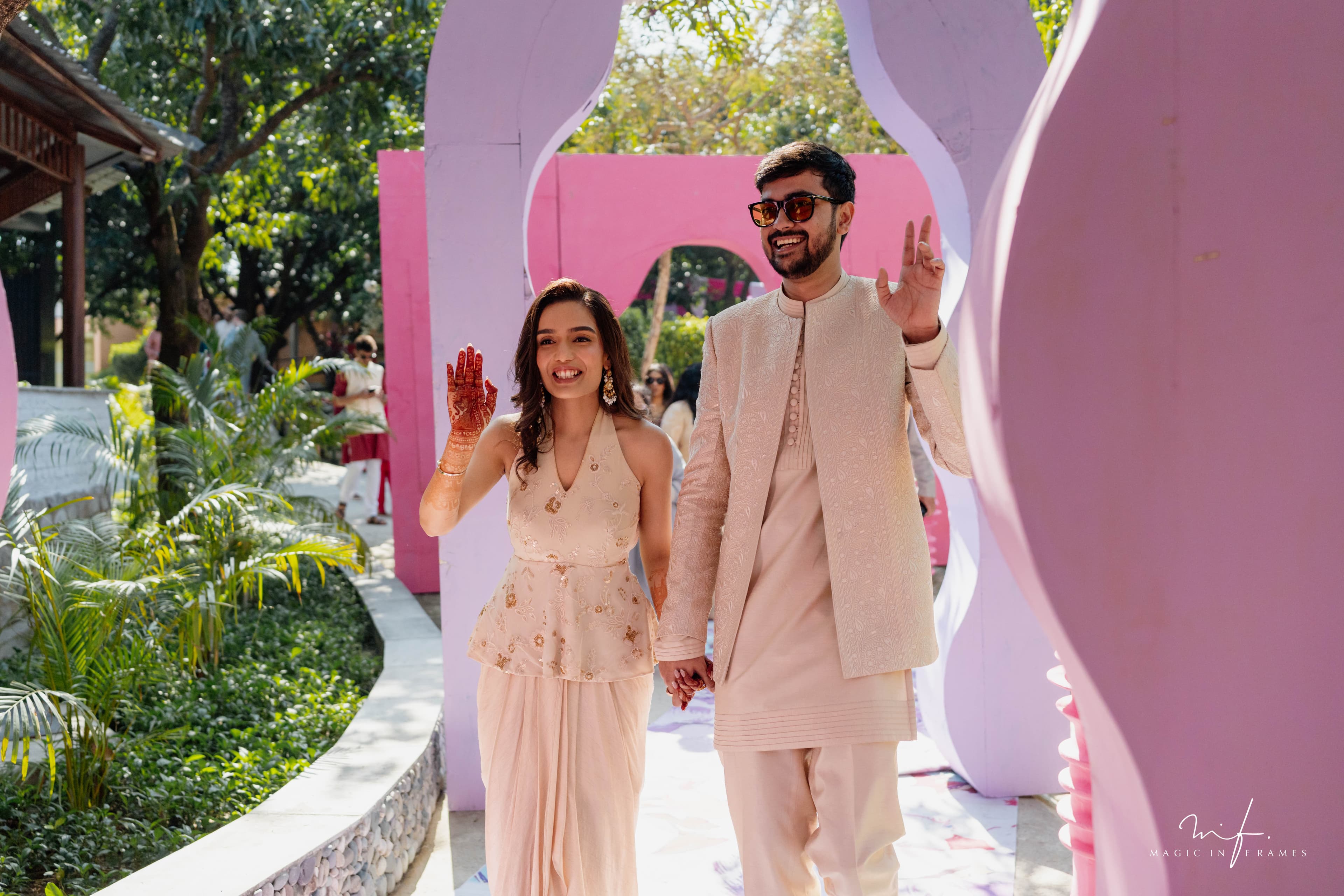 Mehak & Rohit's Pastel Floral Dream Wedding - Wedding gallery image 3