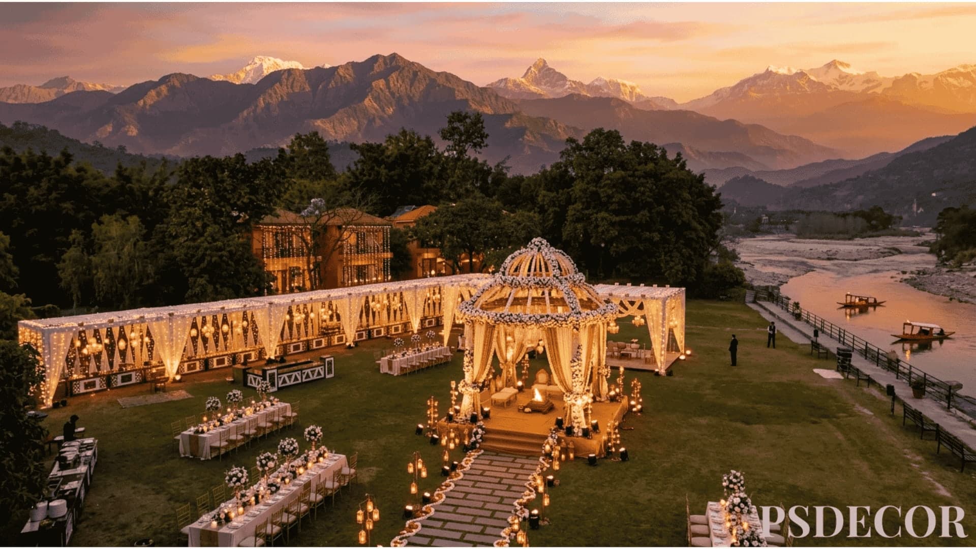 Uttarakhand Hill Station Wedding Planning: A Complete Step-by-Step Guide - Wedding decoration by PS Decor in Uttarakhand, India