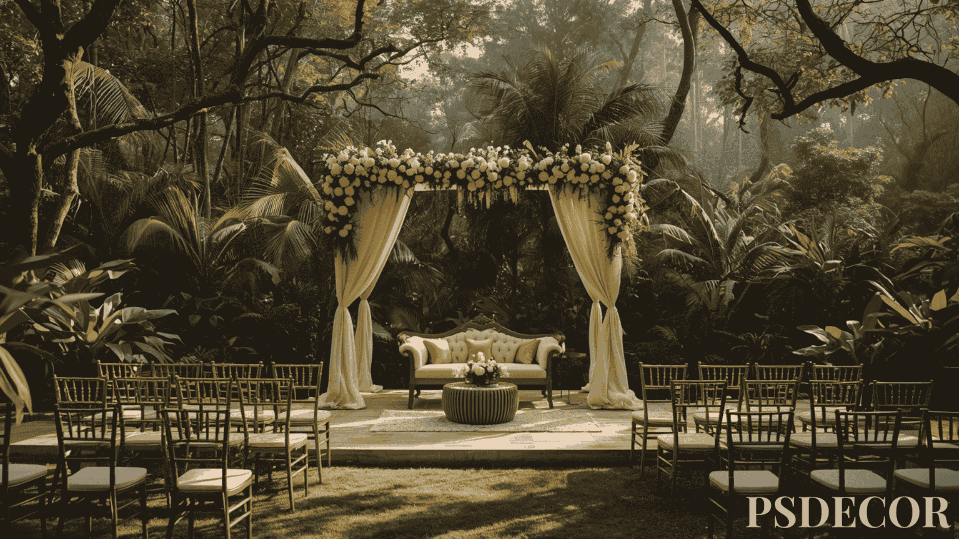 How a Resort Wedding Planner in Jim Corbett Makes Your Celebration Effortless - Wedding decoration by PS Decor in Jim Corbett, Uttarakhand, India
