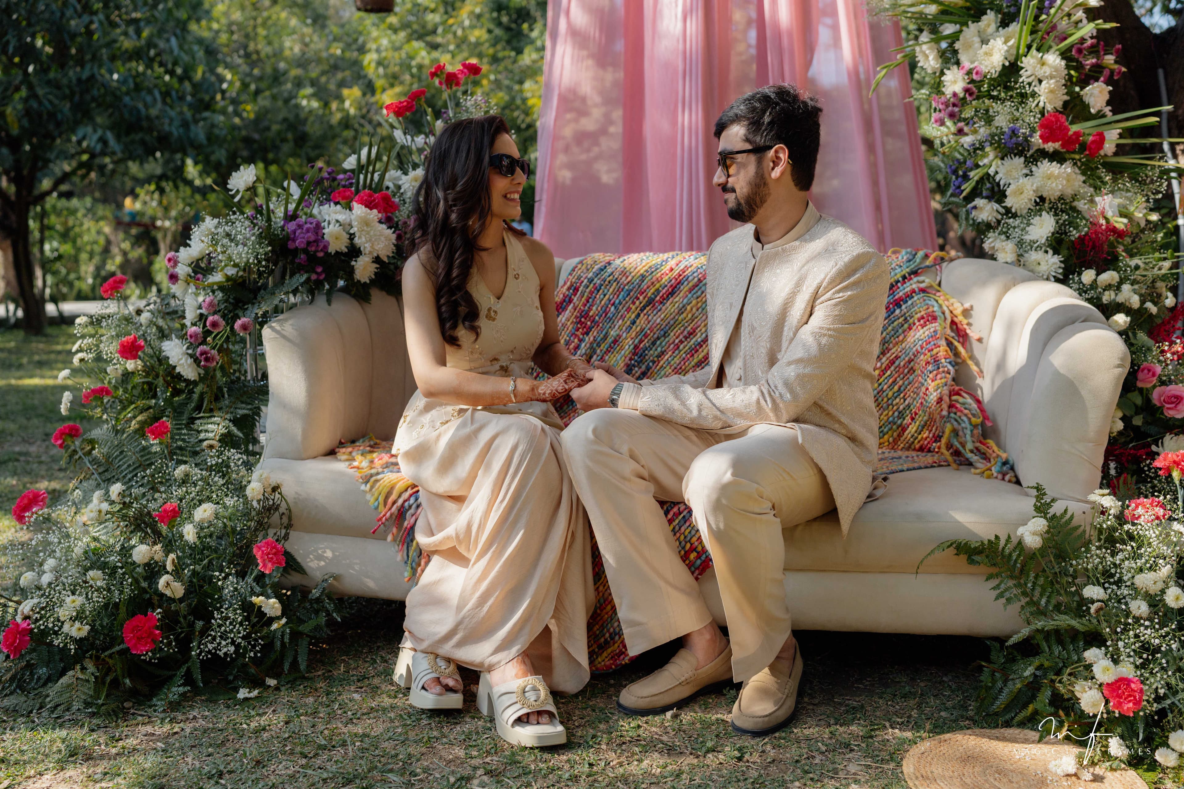 Mehak & Rohit's Pastel Floral Dream Wedding - Wedding decoration by PS Decor in Ramnagar