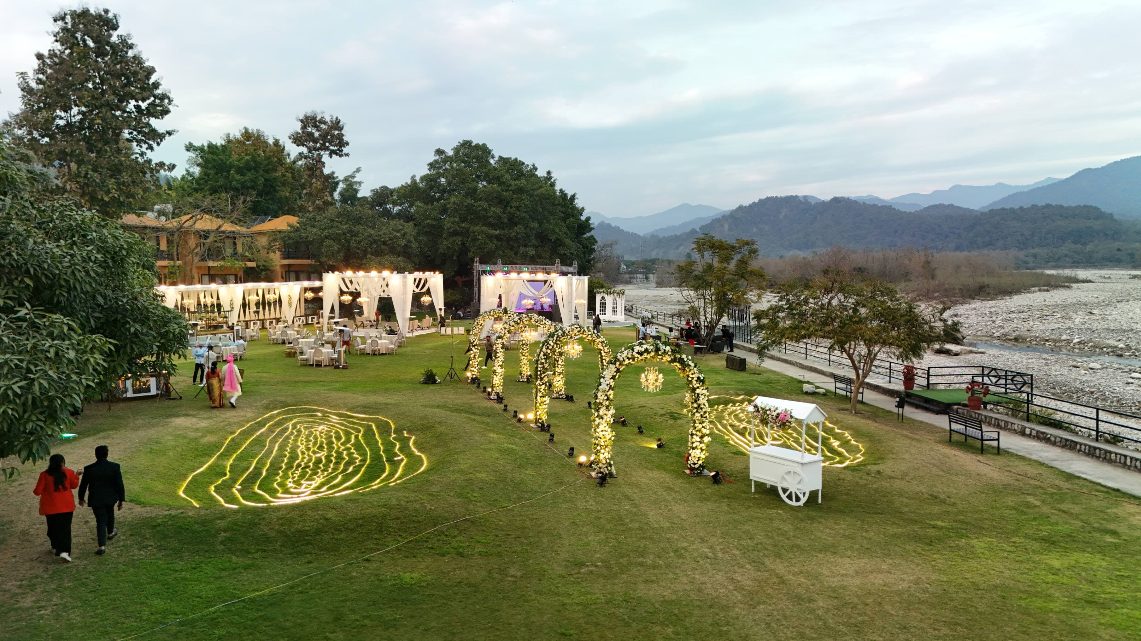 How Much Does a Destination Wedding in Jim Corbett Cost? Budget Tips for Real Savings - Wedding decoration by PS Decor in Jim Corbett, Uttarakhand