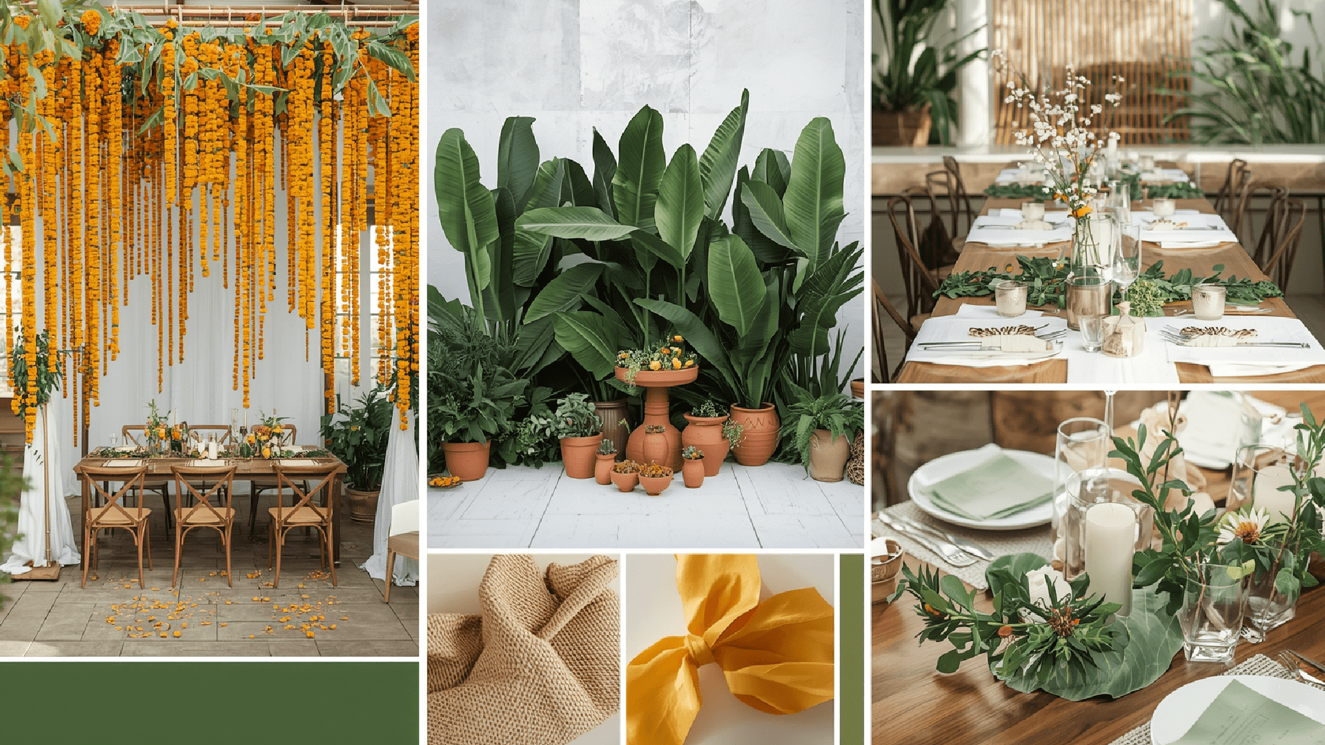 Top 10 Wedding Décor Ideas for Jim Corbett Weddings - Photos, Themes & Cost Guide - 6. Eco-Friendly Flower Choices Using Local Greens