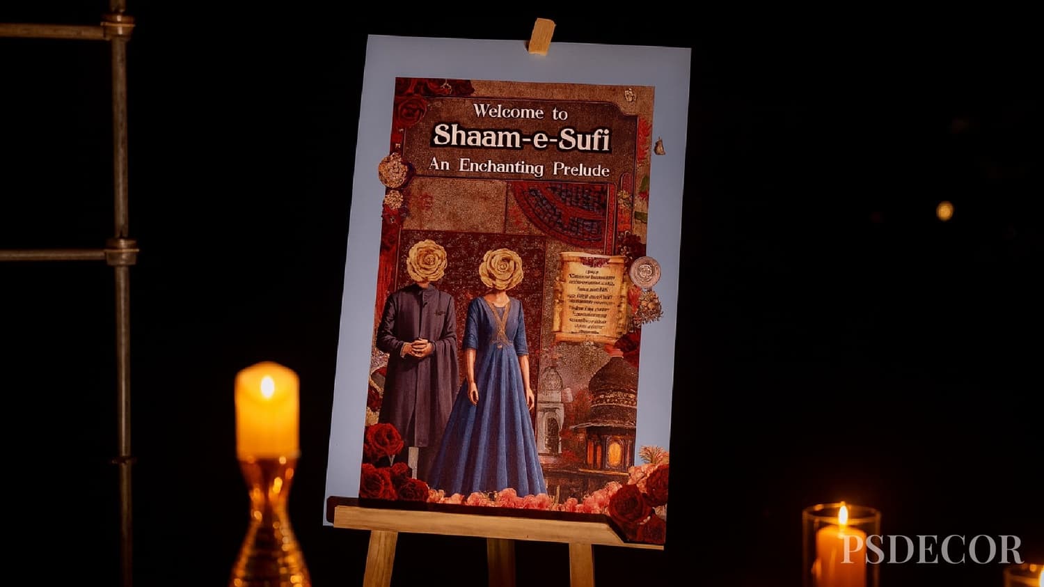 The Era of Signature Weddings: Why Personalization Wins Every Time - Candlelit Reception Walkway